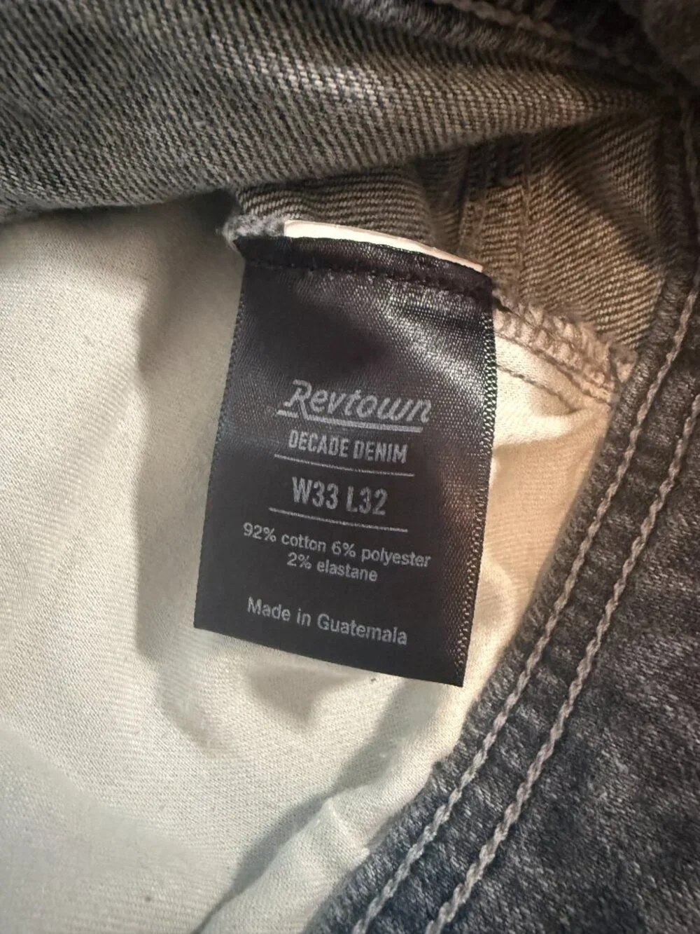 Revtown Men's Jeans - Grey